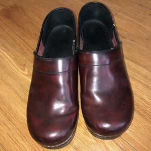 Dansko Professional Clog in Maroon
